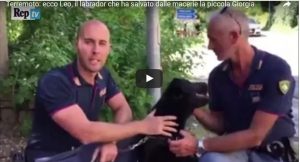 Leo, Labrador ha trovato viva la piccola Giorgia