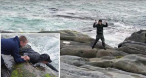 “C’era qualcosa di strano nell’acqua, da lontano sembrava un’enorme anemone bianca  Quando abbiamo visto di cosa si trattava siamo rimasti pietrificati…”