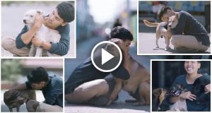 Si alza una mattina e va in giro per il quartiere abbracciando ogni cane randagio che incontra. Il motivo di questo gesto ha lasciato in lacrime migliaia di persone.