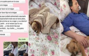 Il cambiamento radicale di un padre che si rifiutava categoricamente di avere un cane in casa