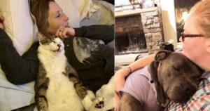 12 Foto che dimostrano quanto sia puro l’amore di un animale domestico